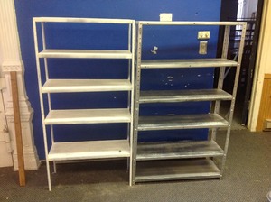lot 211 image: 2 Shelving Units