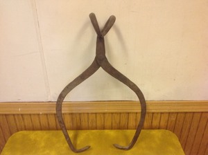 lot 224 image: Antique Ice Tongs