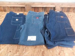 6 pair of Mens Carpenter Denim Jeans (Size 46)