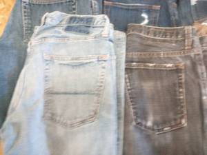 6 pair of Mens Vintage Designer Denim Jeans (Size 32)