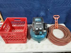 Anvil 2 Gallon air Compressor With Air Hose