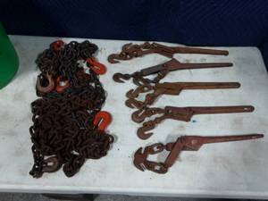 Assorted Chains & Binders