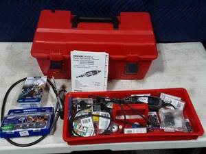 Dremel Tool With Tool Box & Large Assortment Of Accessories
