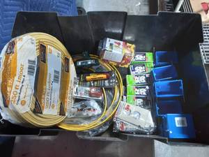 Indoor Wiring Approx. 250 Ft., Outlet Boxes, Testers & Wire Nuts