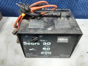 Sears Battery Charger 6 & 12 Volt