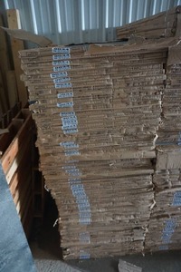 lot 20 image: Random Design High Definition Glazed Digital Vitrified Tile Batch 9034 Mixed Tans, Browns, Grey Design