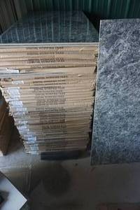lot 30 image: Random Design High Definition Glazed Digital Vitrified Tile Emprador Black Design