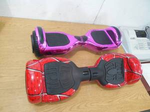 lot 5 image: (2) hoverboard for parts  repair