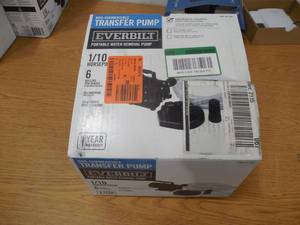 lot 27 image: 110 HP Non-Submersible Self-Priming Transfer Pump by Everbilt