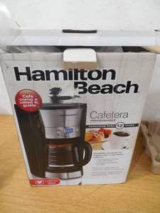 lot 95 image: Hamilton Beach 12-Cup Programmable Coffee Maker