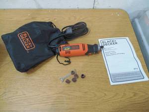 lot 97 image: BLACKDECKER 3-Speed RTX Rotary Tool - RTX-B