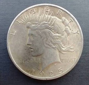 1925 Peace Dollar