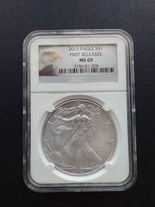 2013 Silver Eagle (First Releases) - MS69