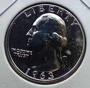 1963 Silver Quarter