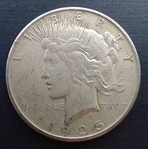 1925-S Peace Dollar