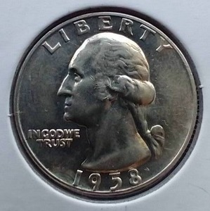 1958 Silver Quarter