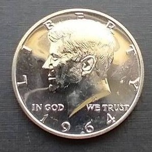 1964 Silver Kennedy Half Dollar