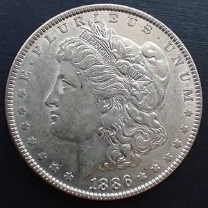 1886 Morgan Dollar