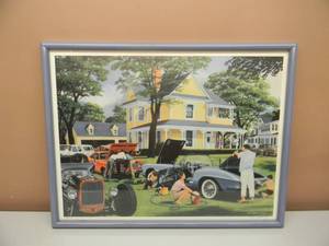 KEN EBERTS  GENERATIONS OF CARE - SIGNED & NUMBERED 178 of 1000 - PROFESSIONALLY FRAMED - GREAT PIECE - APPROX 27 BY 21 - SEE PICTURES