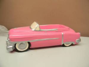 MANN 1959 CADILLAC CERAMIC SNACK HOLDER - NICE - SEE PICTURES