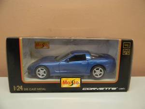 MAISTO 124 SCALE 1997 CORVETTE - NEW IN BOX - SEE PICTURES