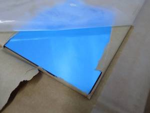 lot 114 image: Mirrored glass on both sides