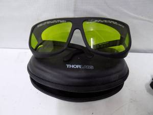 lot 115 image: 7 -Safety Laser Glasses and Cases