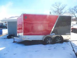 lot 7 image: 2013 Stealth Blackhawk Enclosed Trailer