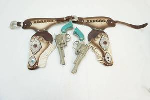 Hubley Texan Jr pistols ,holster