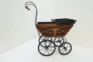 Antique doll buggy