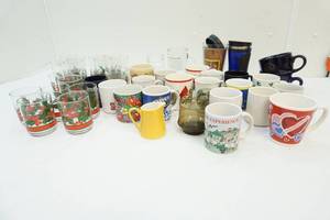 mugs, holiday tumblers