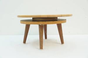 lazy susan, foot stool
