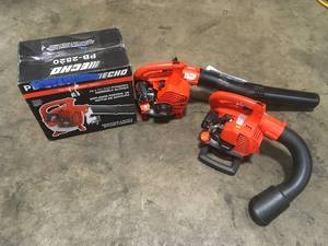 Lot of Echo Blowers in good condition see pictures
