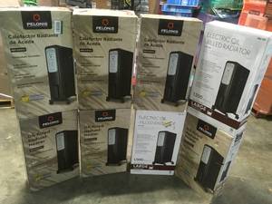Pallet with Oil Filled Radiant Heaters open box customer Returns see pictures