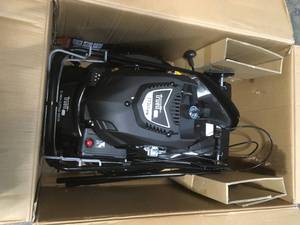 truett plus 21 173cc 3-in-1 Self-Propelled Gas Lawn Mower open box customer return in good conditio see pictures