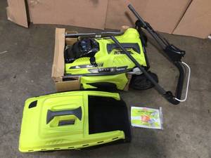 Ryobi 16 in. 13 Amp Corded Electric Walk Behind Push Mower open box customer returns see pictures