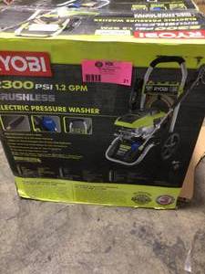 Ryobi 2,300 PSI 1.2 GPM High Performance Electric Pressure Washer not used