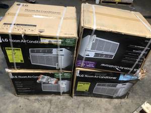 Lot of 4 Window Air Conditioners open box customer returns see pictures