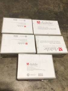 Lot of 5 cases Daltile Restore White 4 in x 12 in not used