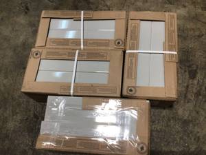 Lot with Restore 4 in. x 16 in. Ceramic Bright White Subway Tile (13.20 sq. ft.  Case) by Daltile