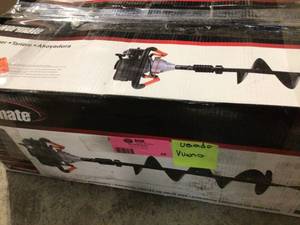 Powermate 43cc Earth Auger Powerhead with 8 in. Bit not used see pictures