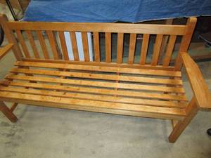 Wooden Bench