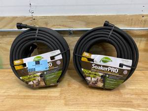 lot 40 image: SWAN Lot of 2-  38 in. Dia x 100 ft. Element Soaker Pro Hoses
