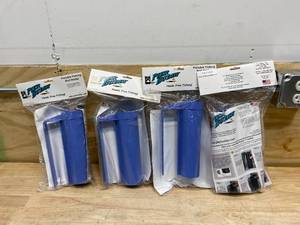 lot 80 image: PIER BUDDY Lot of 4- Portable Fishing Rod Holders