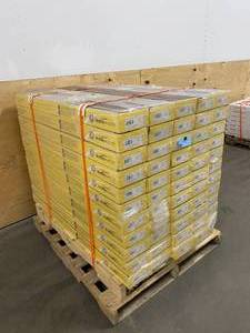 lot 7 image: HOME DECORATORS COLLECTION Lot of 55 Cases of-  Distressed Brown Hickory 12 mm Thick x 6-14 in. Wide x 50-2532 in. Length Laminate Flooring (15.45 sq. ft.  case)