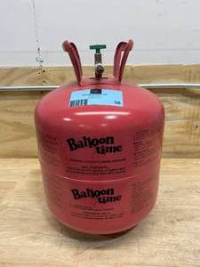 lot 58 image: BALLOON TIME Helium Tank