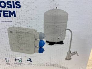lot 59 image: GE Under Sink Reverse Osmosis Water Filtration System