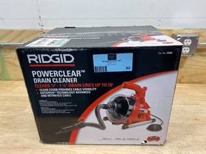 lot 92 image: RIDGID PowerClear Drain Cleaner