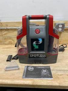 lot 93 image: HOOVER Professional Series Spotless Portable Carpet Cleaner & Upholstery Spot Cleaner