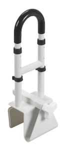 lot 101 image: DRIVE MEDICAL 22 in. x 1 in. Bathtub Grab Bar Safety Rail in White